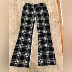 Black and White Plaid pants